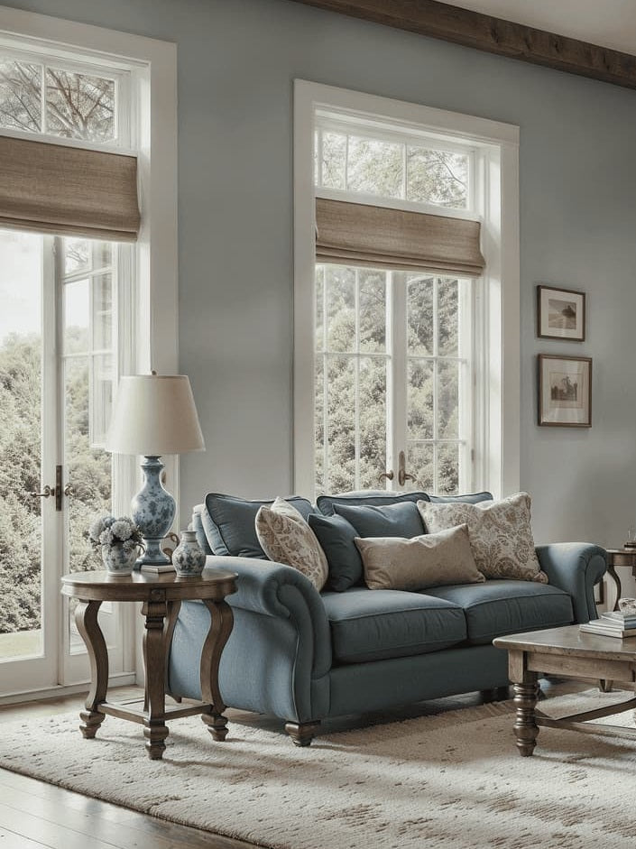 Anna Empire in a living room