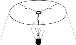 <p>REFLECTOR BOWL FITTER</p><p>Reflector Bowl fitters are similar to Spider fitters, however they have grooves in the spider arms that secure the lamp shade's position on top of a reflector bowl. These are often secured by a finial.</p>