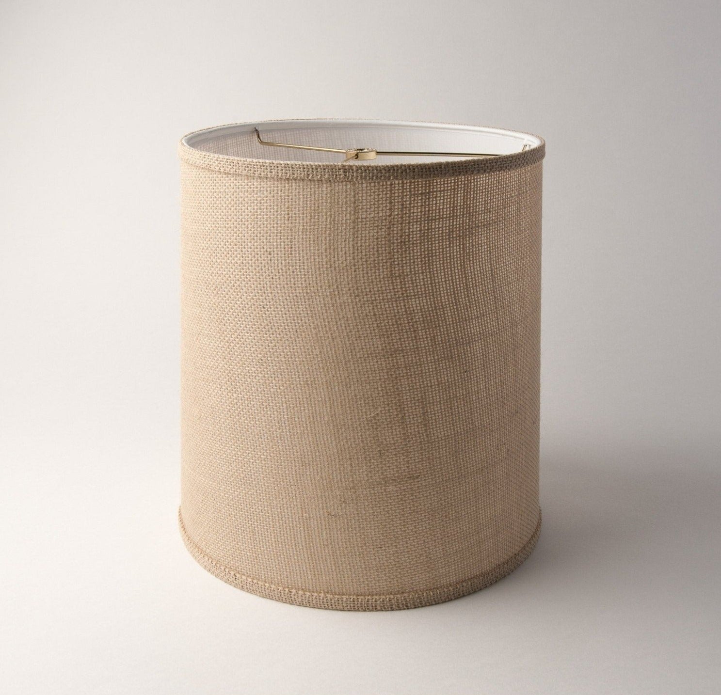 Burlap Tall Drum