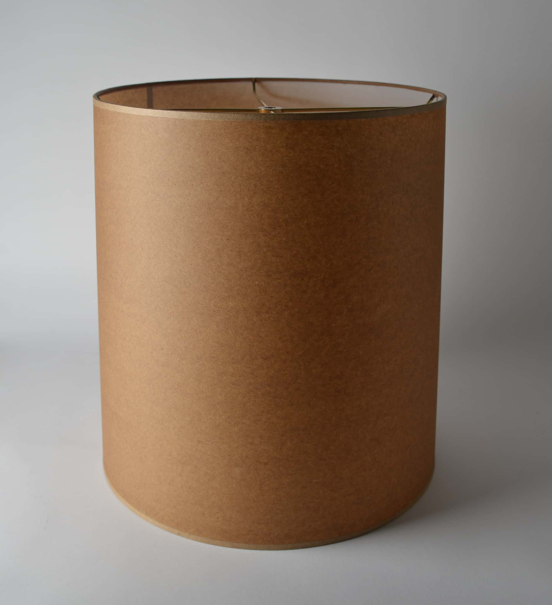 Kraft Paper Tall Drum Brown