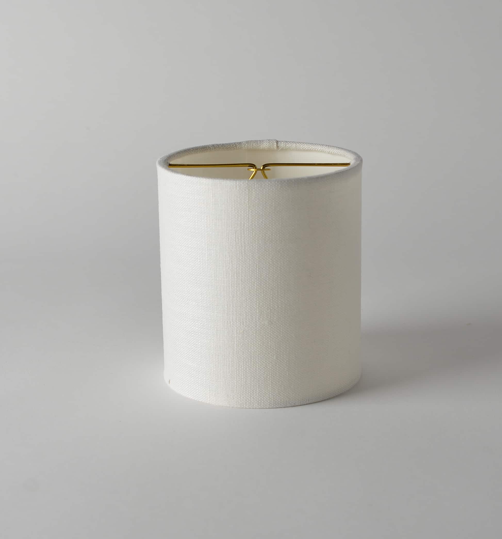Linen Mini Drum Chandelier (Rolled Edges)