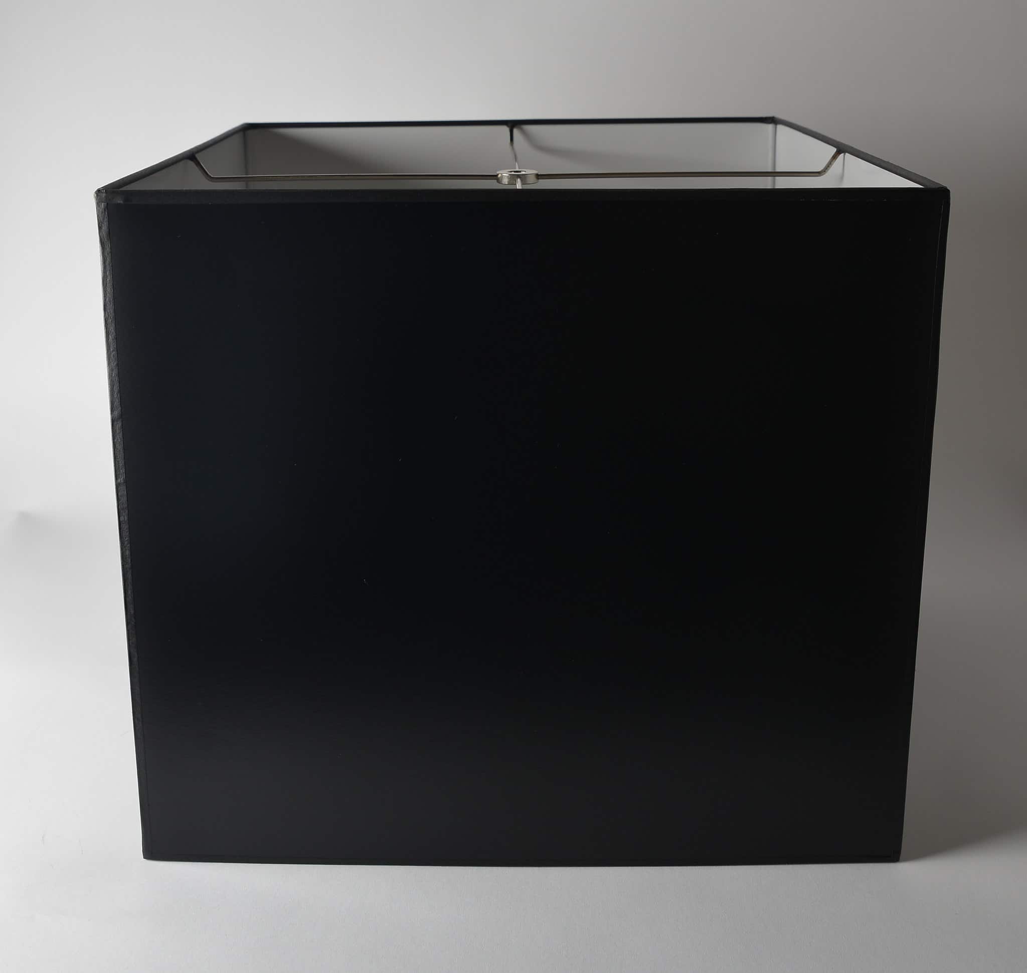 Opaque Paper Cube Square Black