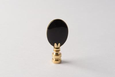 Onyx Oval Black