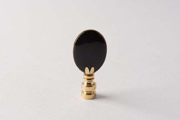 Onyx Oval Black