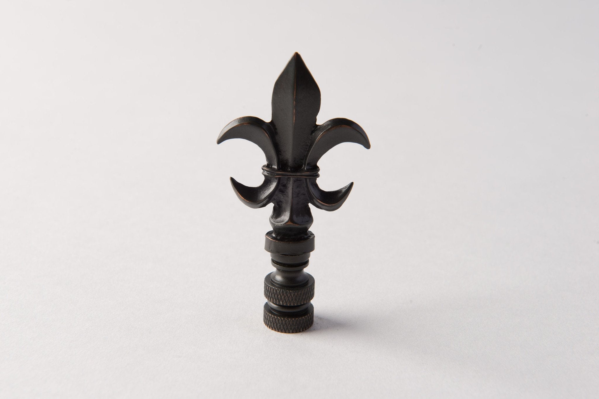 Bronzed Metal Fleur de Lis