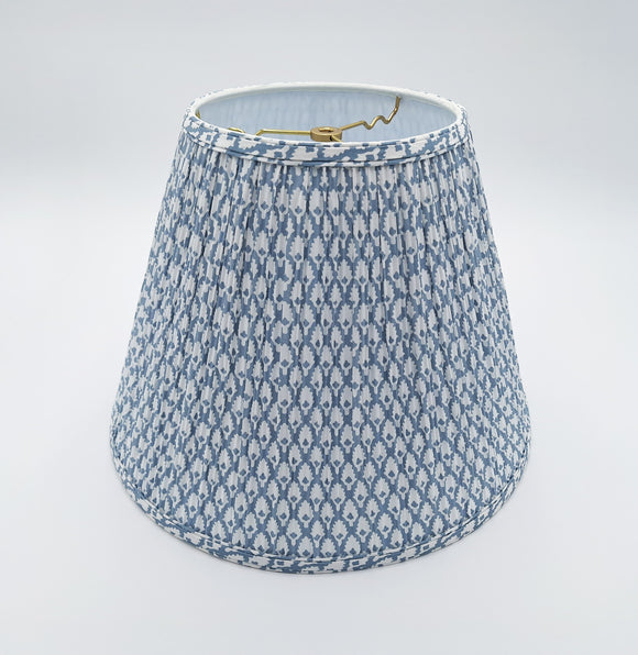 Diamond Print Shirred Pleat Empire