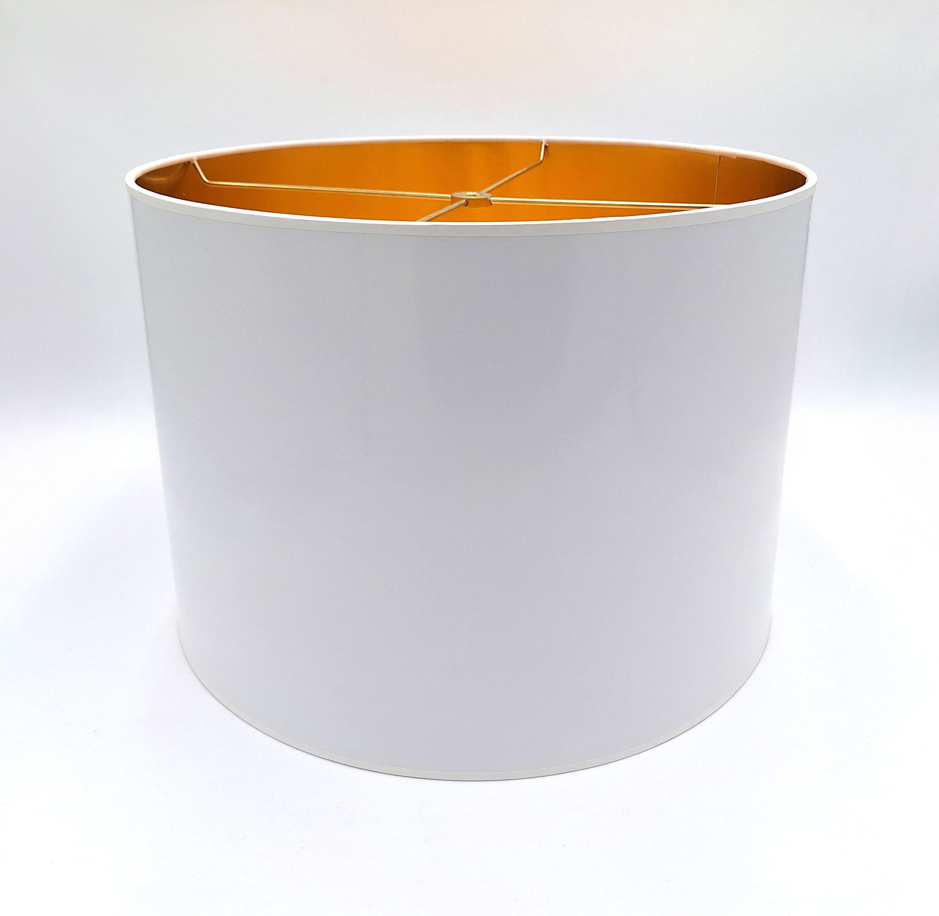 Buy white-gold Opaque Paper Short Drum