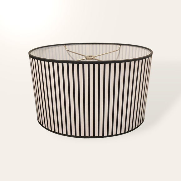 Printed Stripe Retro Oval