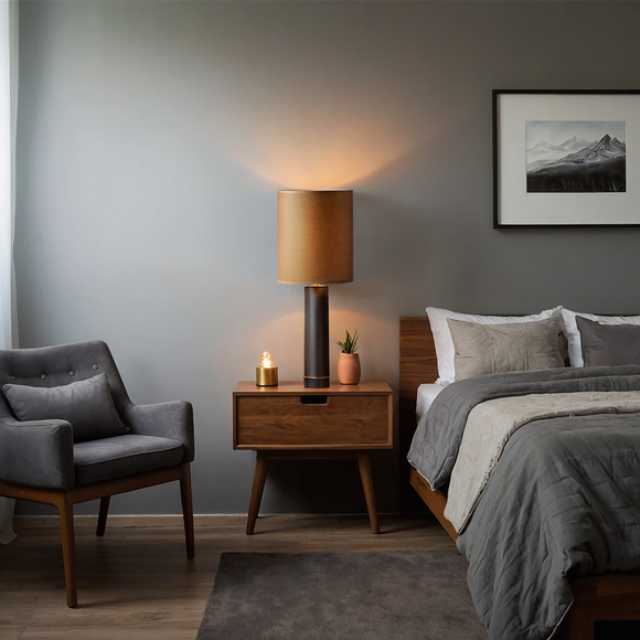 Kraft Paper Tall Drum Brown