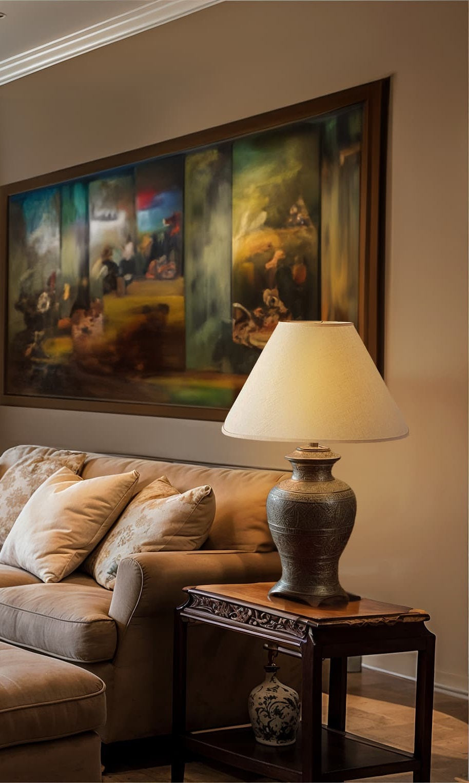 Linen Coolie Eggshell Color