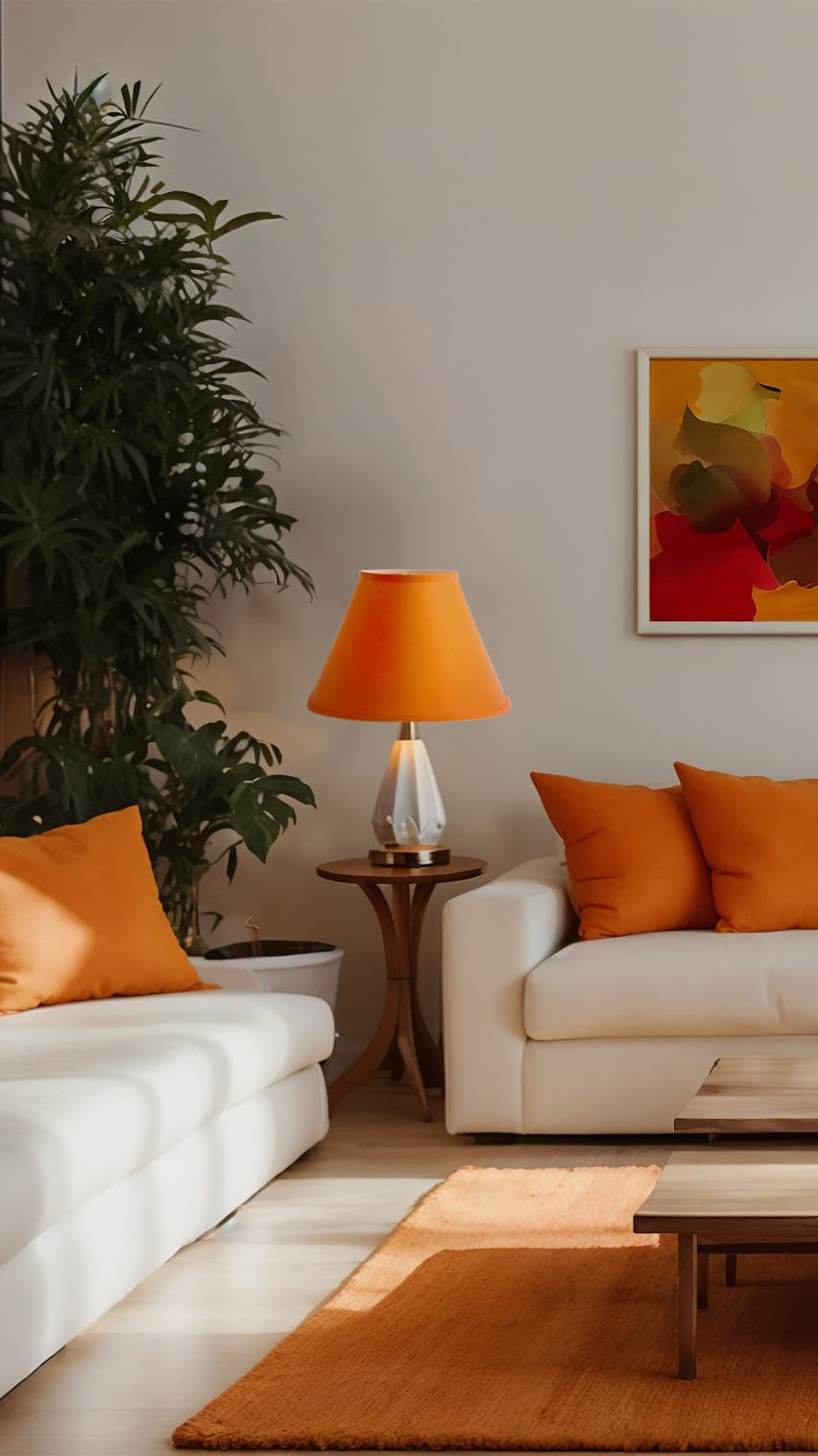 Linen empire with bias   orange 3 836755e9 e7a9 4a21 af70 ef68943509fe