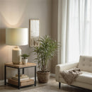 Linen Short Drum Buff RE-2