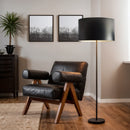 Opaque Paper Shallow Drum Black (Euro Fitter)-2