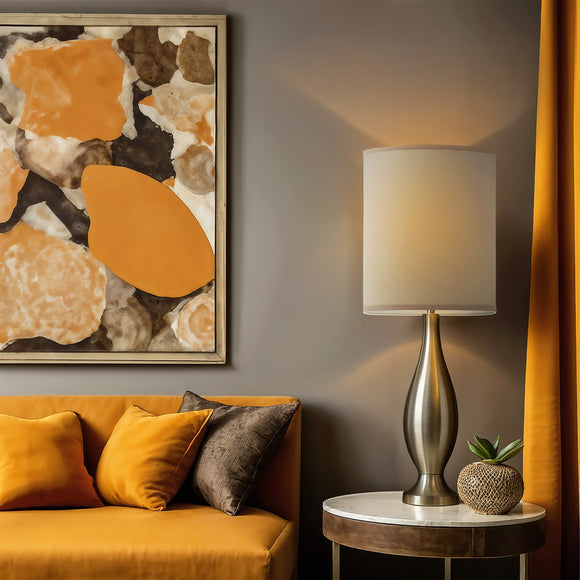 Paper Tall Drum White