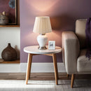 Silk Wide Box Pleat Empire Egg-4