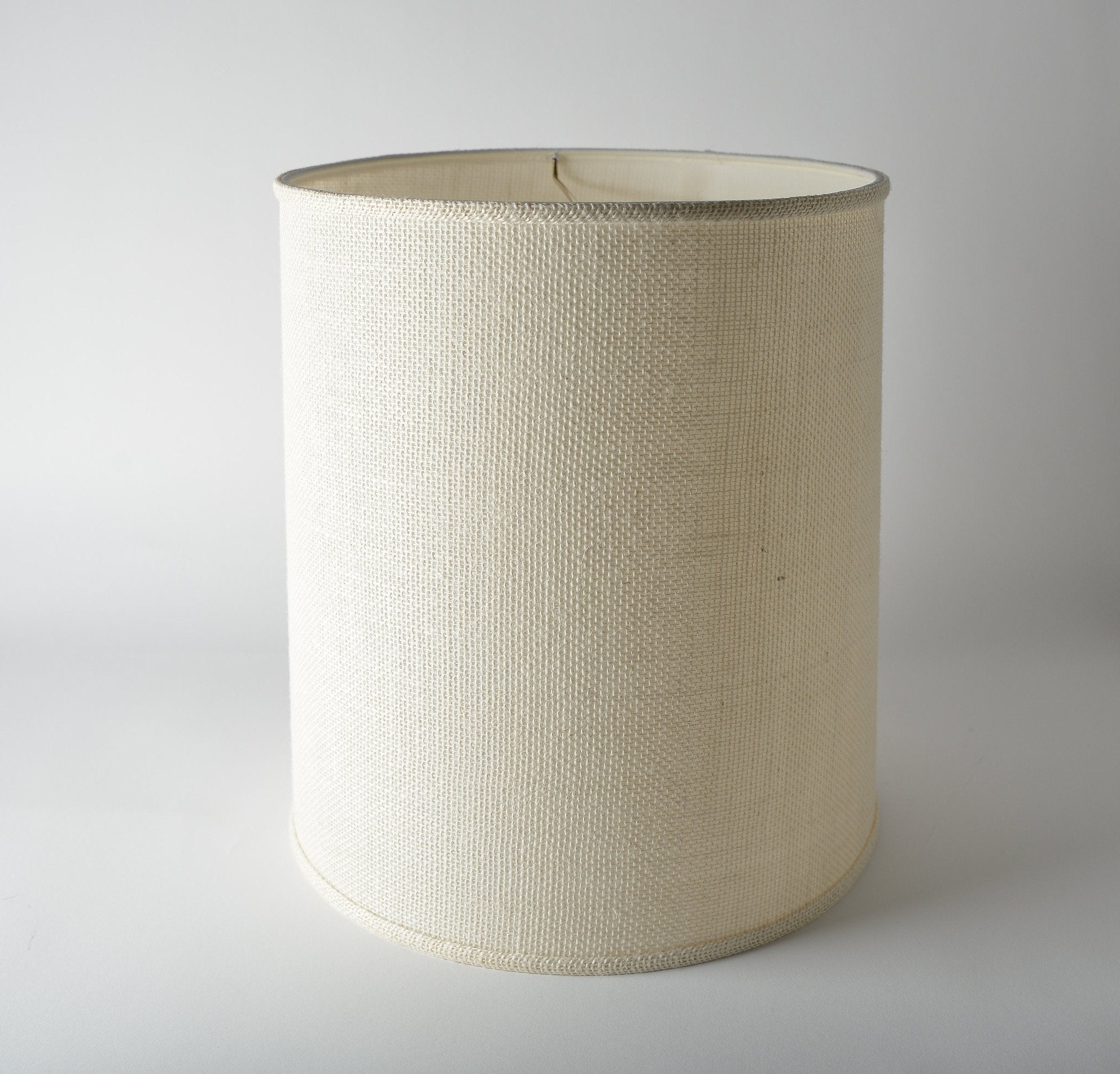 Burlap Tall Drum