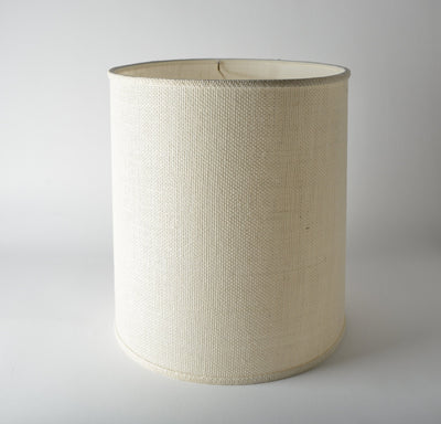 Burlap Tall Drum