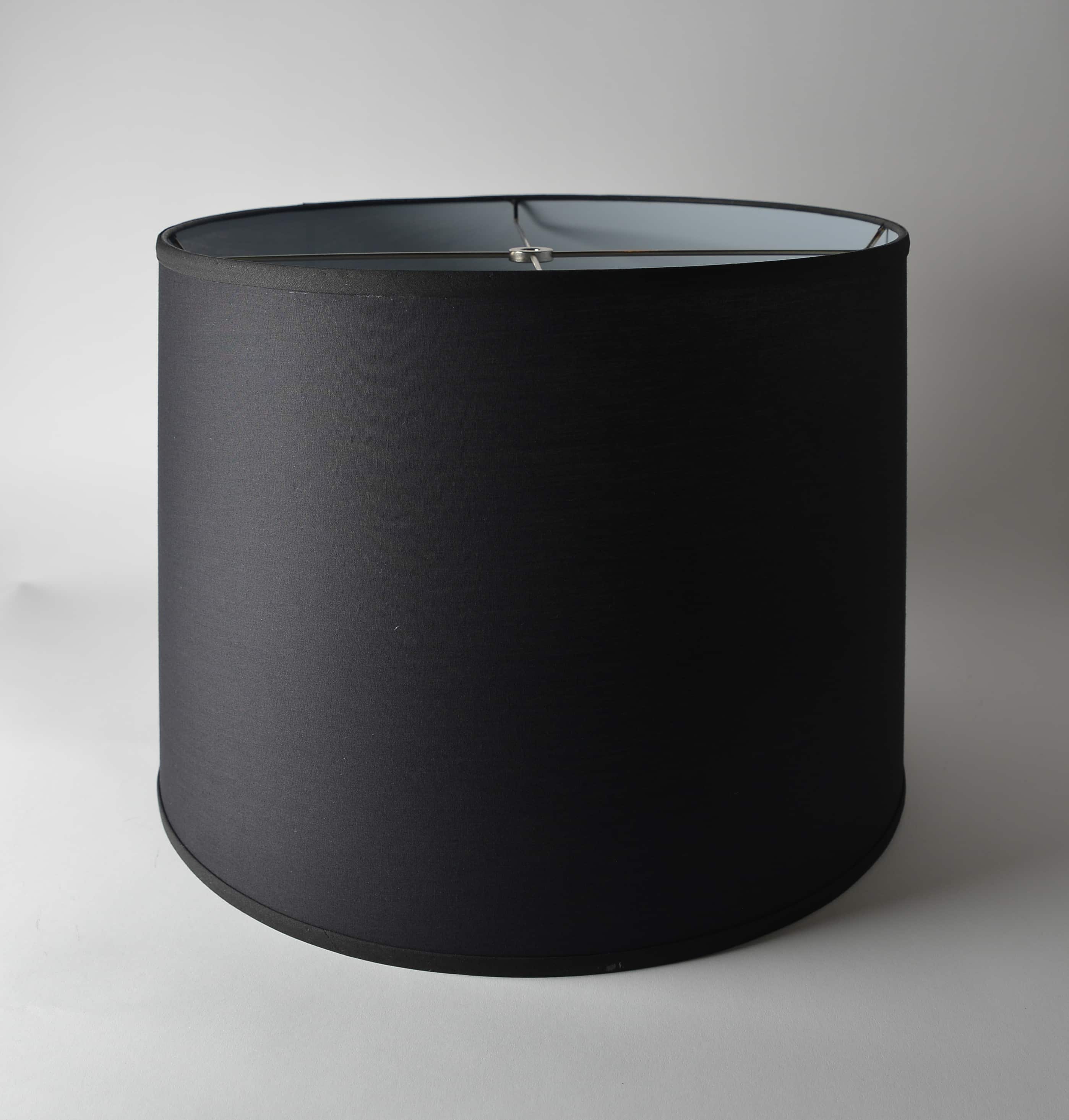 Handkerchief Linen Retro Drum Black