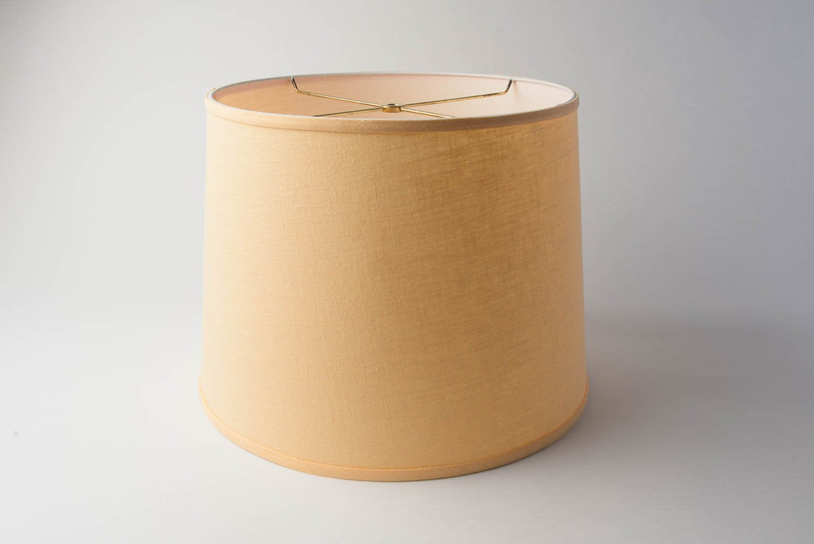 Linen Retro Drum Lampshade - Just Shades