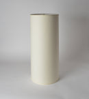 Linen Tall Narrow Drum Eggshell, Brass Spider