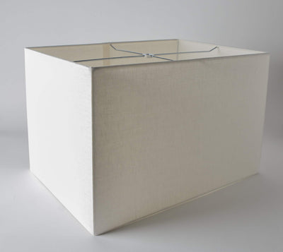 Linen Box Rectangle Rolled Edges