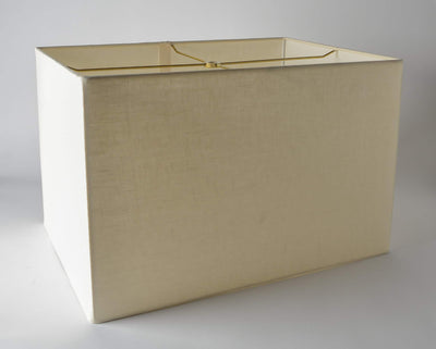 Linen Box Rectangle Rolled Edges