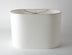 Linen Retro Oval  Bone (Rolled Edges)