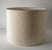 Raw Silk Short Drum Natural (Rolled Edge)