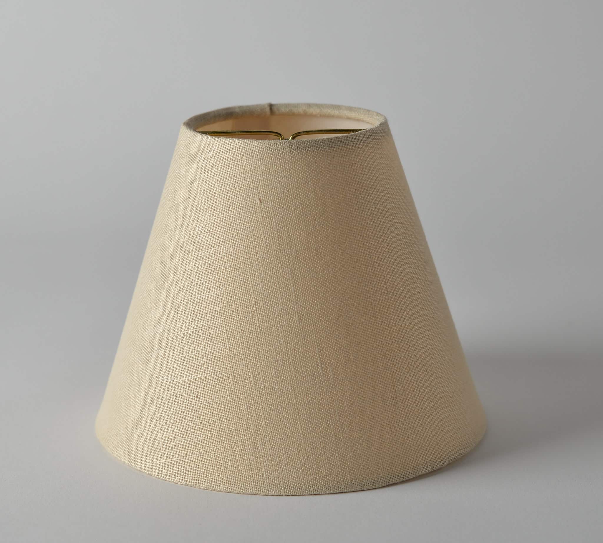 Linen Empire Chandelier (Rolled Edges)