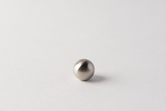 Brushed Nickel Sphere 0.75"