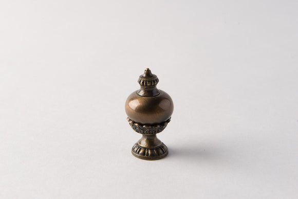 Antique Metal Stately Urn