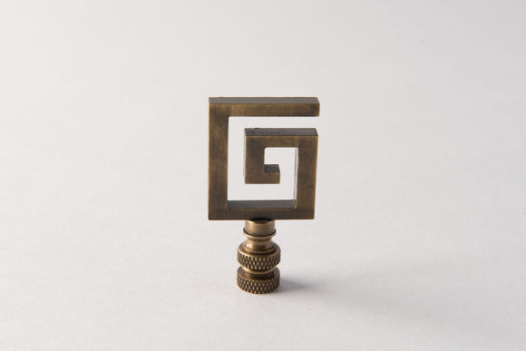 Antique Metal Greek Key