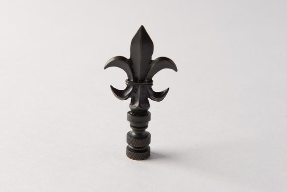Bronzed Metal Fleur de Lis
